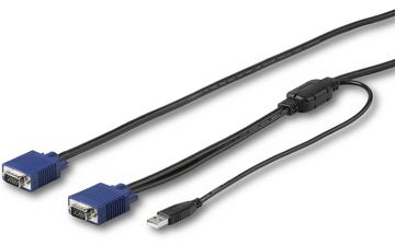 StarTech.com 6 ft. (1.8 m) USB KVM Cable for StarTech.com Rackmount Consoles - VGA and USB KVM Console Cable (RKCONSUV6) von LumaTech
