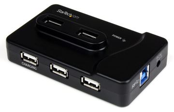 StarTech.com 6 Port USB 3.0 / 2.0 Hub mit 2A Ladeanschluss von LumaTech