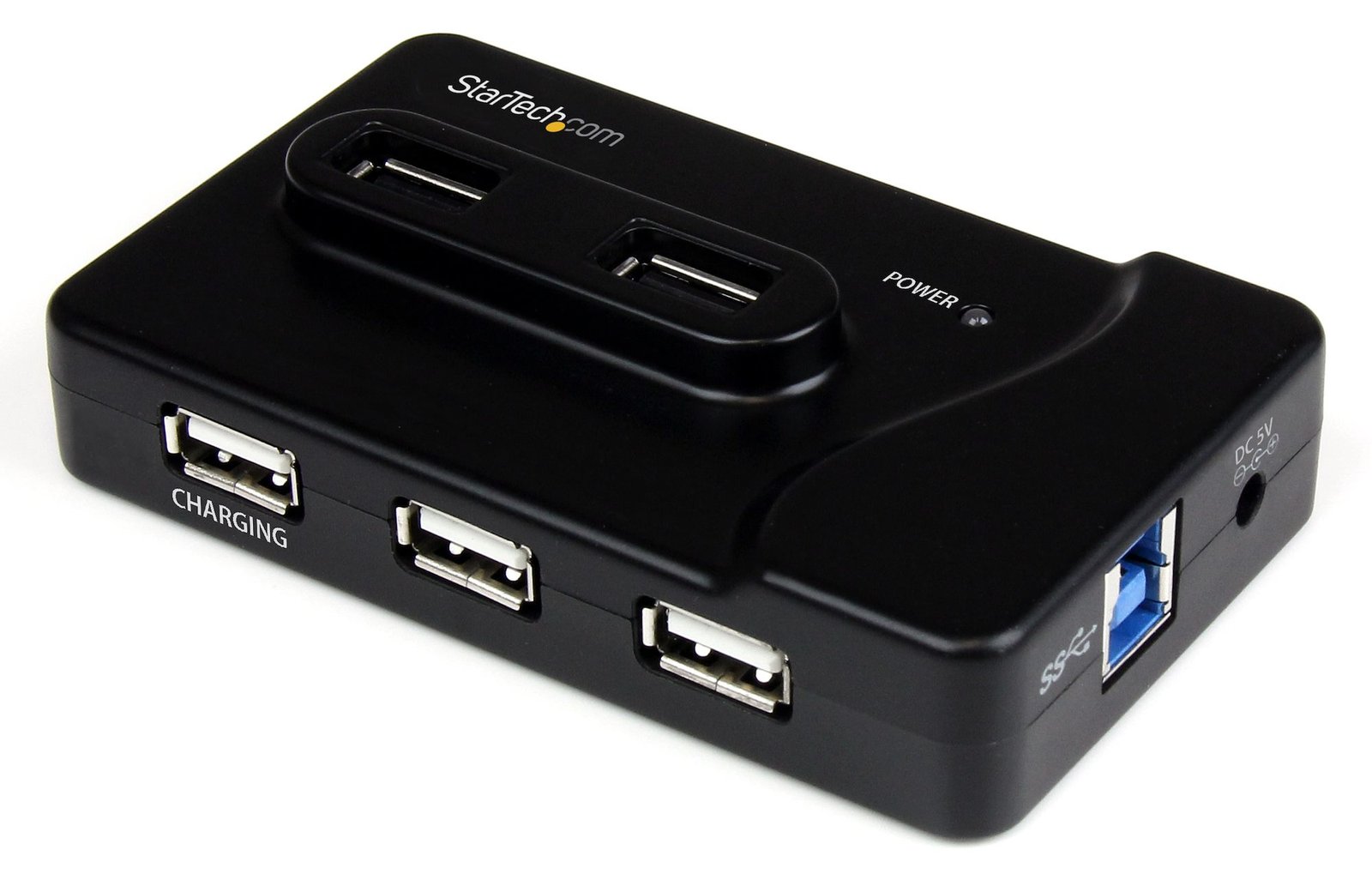 StarTech.com 6 Port USB 3.0 / 2.0 Hub mit 2A Ladeanschluss