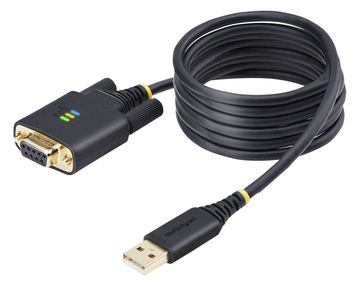 StarTech.com 6.6ft/2m USB to Null Modem Serial Adapter Cable, FTDI, RS232 - Kabel USB / seriell - USB (M) von LumaTech