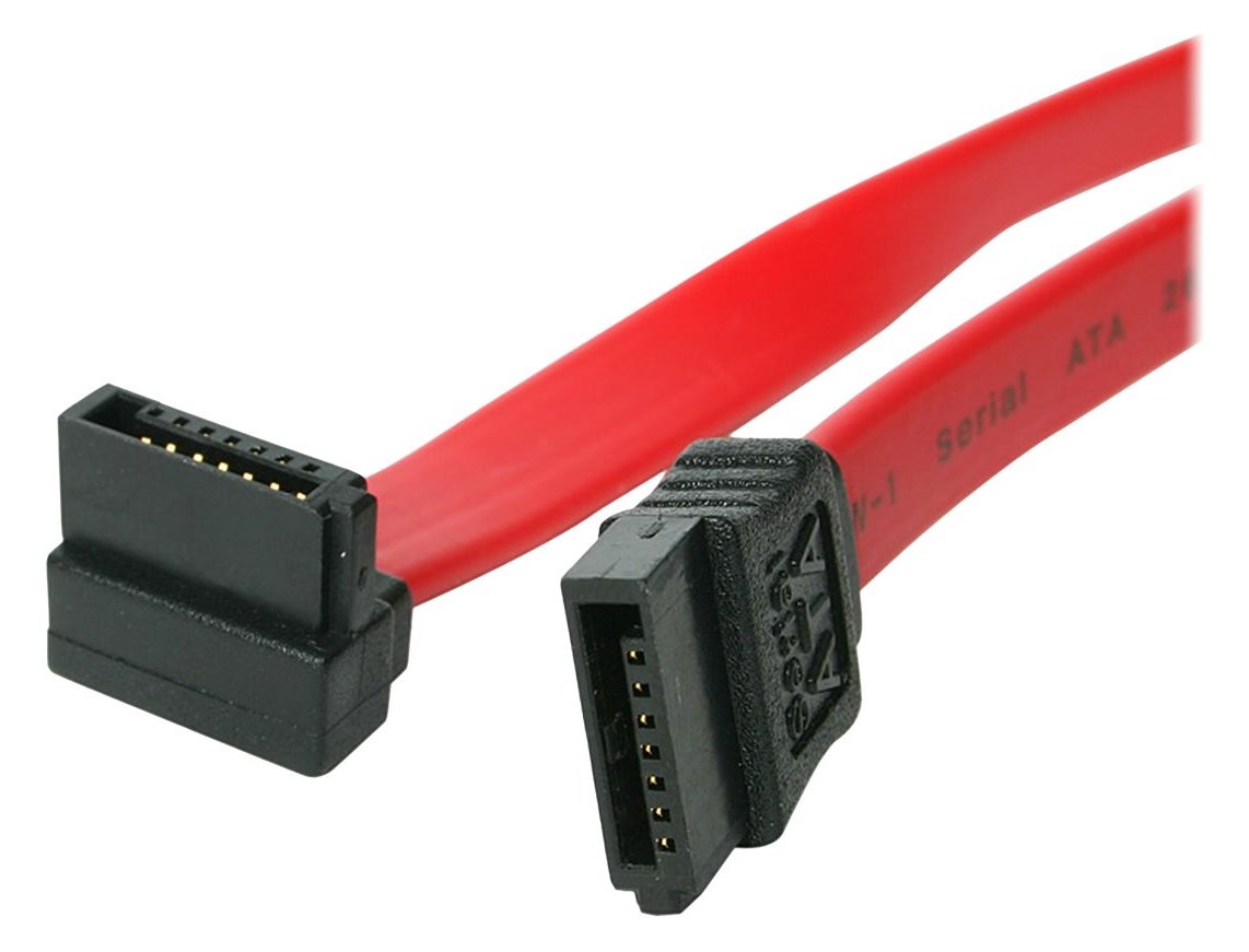 StarTech.com 60cm SATA Serielles ATA-Kabel rechts gewinkelt - Bu/Bu - S-ATA Anschlusskabel - SATA-Kabel - Serial ATA