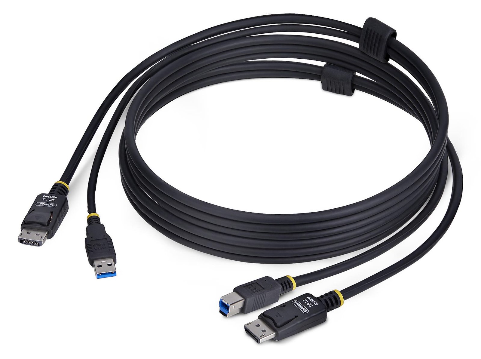 StarTech.com 6ft (1.8m) DisplayPort and USB 5Gbps KVM Cable - Tastatur- / Video- / Maus- (KVM-) von LumaTech