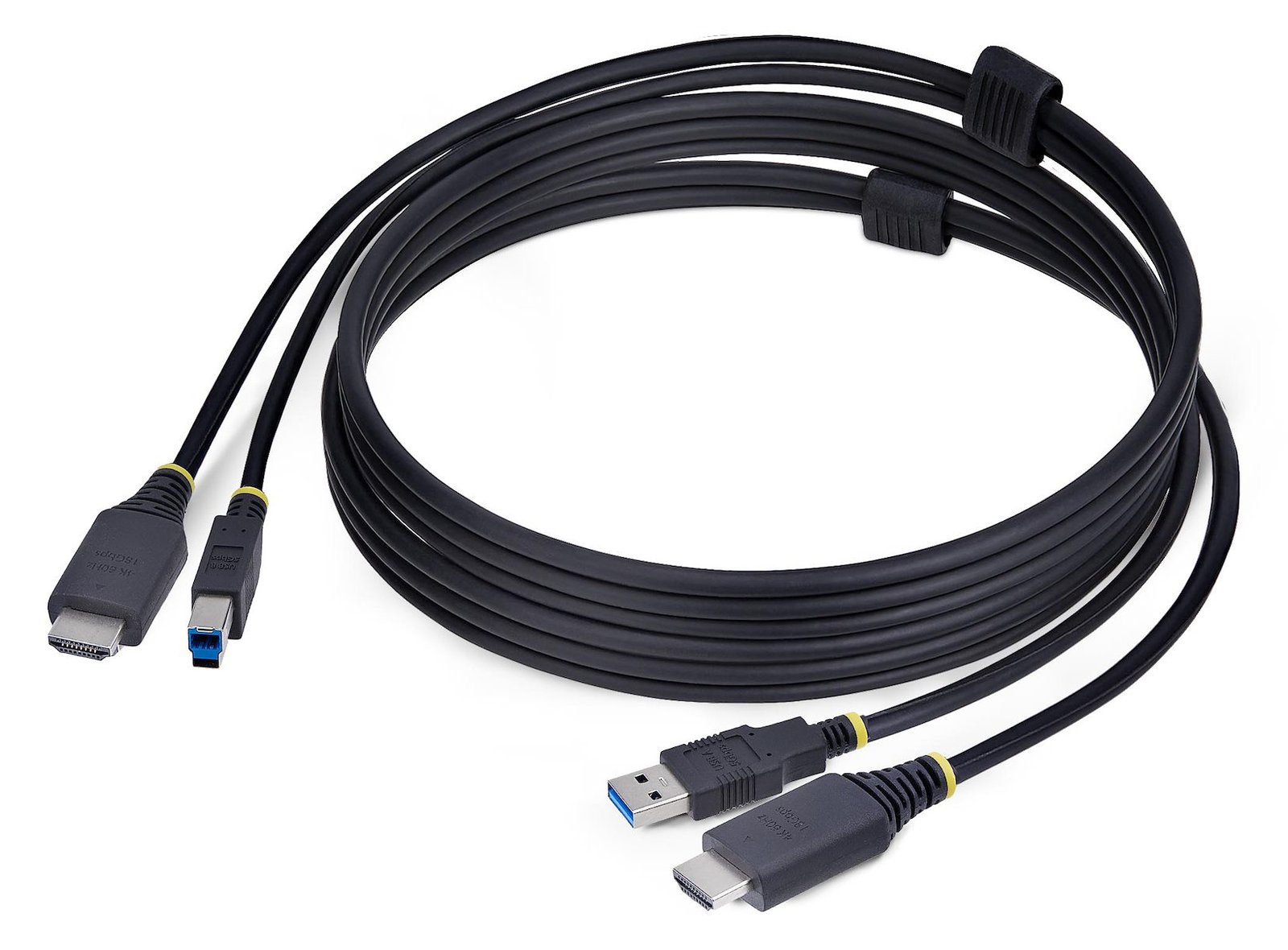 StarTech.com 6ft (1.8m) HDMI and USB 5Gbps KVM Cable - Tastatur- / Video- / Maus- (KVM-) von LumaTech