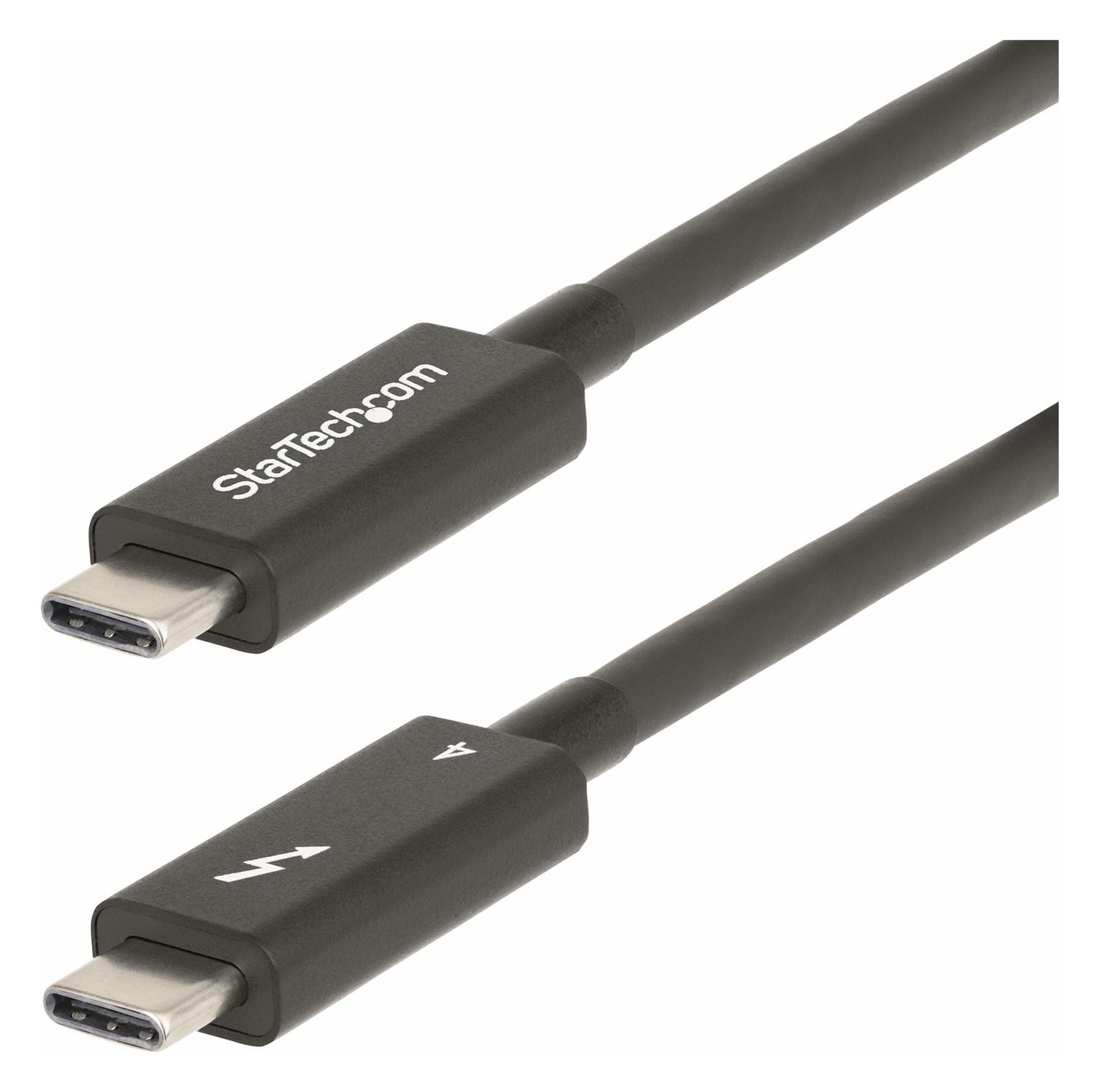StarTech.com 6ft (2m) Active Thunderbolt 4 Cable, 40Gbps, 100W PD, 4K/8K, Intel Certified, Compatible w/Thunderbolt