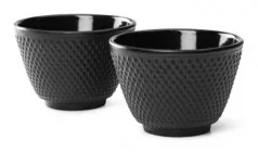 Bredemeijer Group Bredemeijer Xilin - Teetasse - Grösse 7.8 cm diameter - Höhe 5.3 cm - Schwarz (Packung mit 2), Ansicht 4