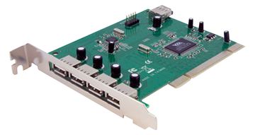 StarTech.com 7 Port USB 2.0 PCI Schnittstellenkarte von LumaTech