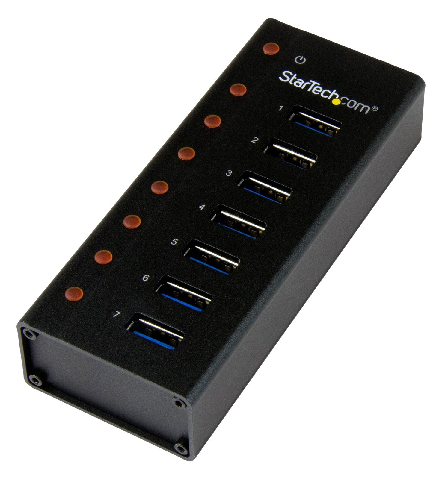 StarTech.com 7 Port USB 3.0 Hub - Metallgehäuse