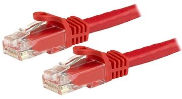 StarTech.com 7.5m CAT6 Ethernet Cable, 10 Gigabit Snagless RJ45 650MHz 100W PoE Patch Cord - Rot von LumaTech