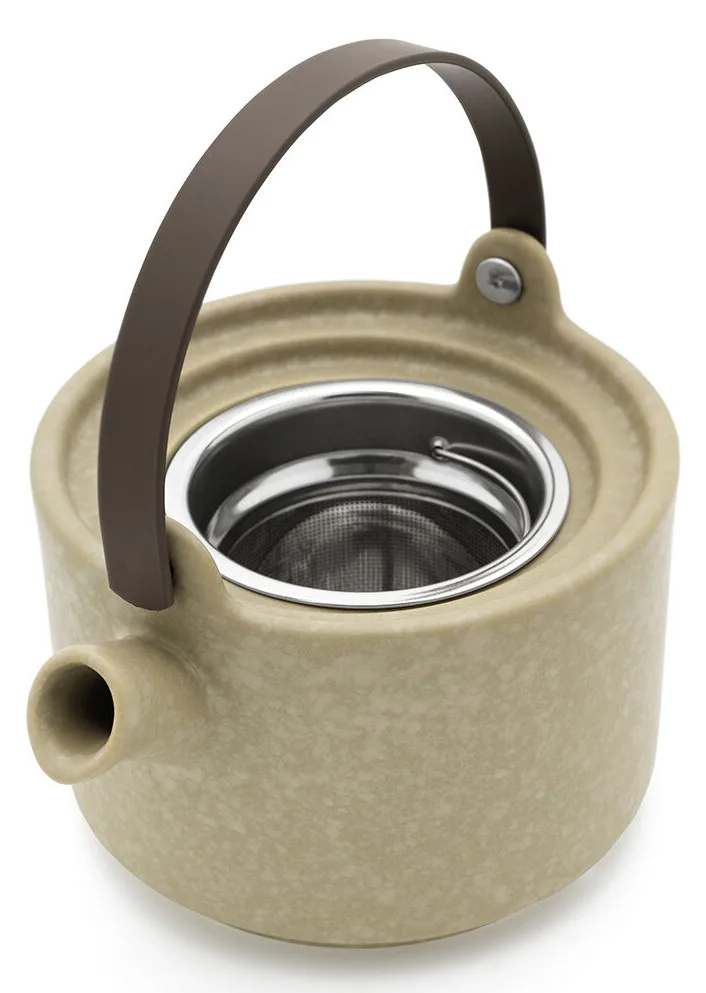 Bredemeijer Group Tea-for-one Umea beige Akazienholzdeckel 142024, Ansicht 3