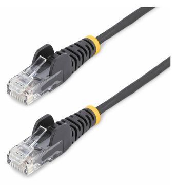 StarTech.com 7m Black Slim CAT6 Ethernet Cable, Snagless, 28AWG, LSZH - Patch-Kabel - RJ-45 (M) von LumaTech