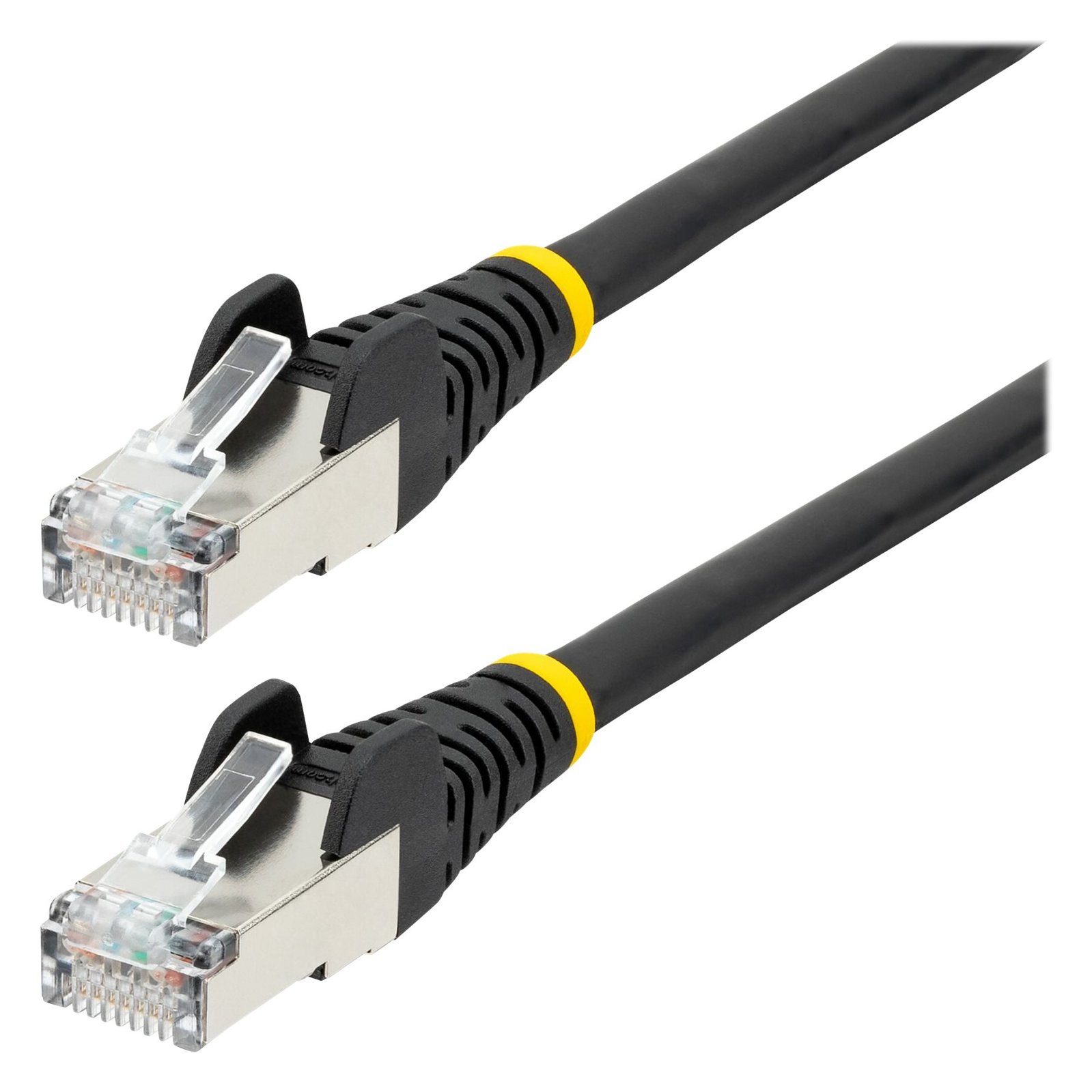 StarTech.com 7m CAT6a Ethernet Cable - Black - Low Smoke Zero Halogen (LSZH)