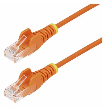 StarTech.com 7m Orange Slim CAT6 Ethernet Cable, Snagless, 28AWG, LSZH - Patch-Kabel - RJ-45 (M) von LumaTech