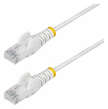StarTech.com 7m White Slim CAT6 Ethernet Cable, Snagless, 28AWG, LSZH - Patch-Kabel - RJ-45 (M) von LumaTech
