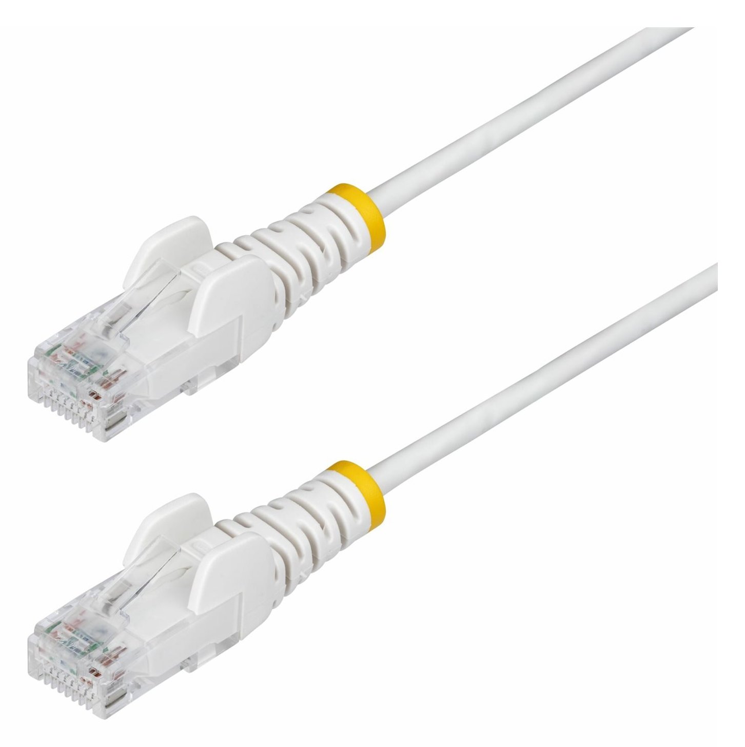 StarTech.com 7m White Slim CAT6 Ethernet Cable, Snagless, 28AWG, LSZH - Patch-Kabel - RJ-45 (M)