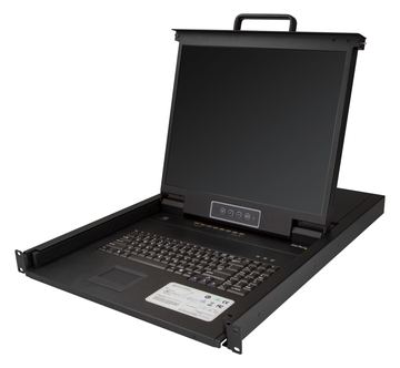 StarTech.com 8 Port Rackmontage KVM Konsole für Server Rack - VGA KVM - 19in - 1HE - KVM-Konsole mit KVM-Switch von LumaTech