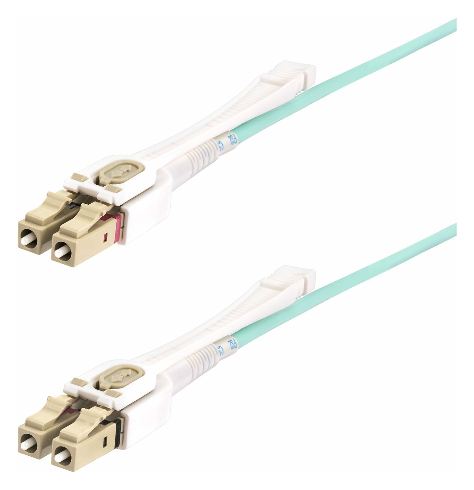 StarTech.com 8m (26ft) LC to LC (UPC) OM4 Multimode Fiber Optic Cable w/Push Pull Tabs, 50/125µm, 100G Networks