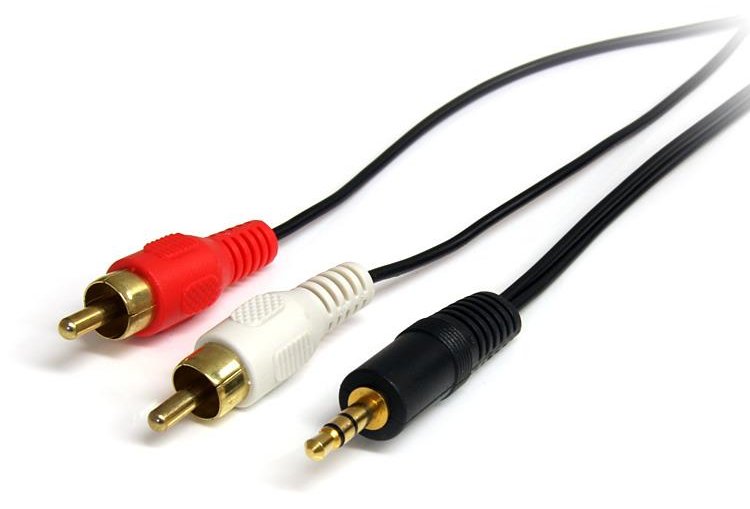StarTech.com 90cm 3,5mm Klinke auf Cinch Audiokabel von LumaTech