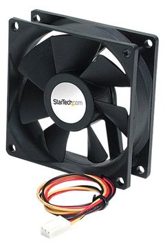 StarTech.com 92mm Gehäuselüfter - Lüfter 9cm für PC Gehäuse mit 3-pin Molex Stecker (92mmx92mmx25mm) von LumaTech