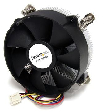 StarTech.com 95mm CPU-Lüfter mit Kühlkörper für LGA1156/1155 Sockel mit PVM - Prozessor-Luftkühler von LumaTech