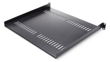 StarTech.com Belüfteter Server Rack Fachboden 1 HE - 40,6 cm Tief - Stahl - Rack - Regal - Schwarz - 1U - 40.6 cm (16) von LumaTech