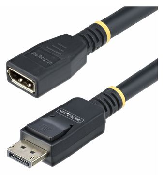 StarTech.com Cable StarTech DisplayPort 1.4 3m M/F Ext Black - Kabel - Digital/Display/Video von LumaTech