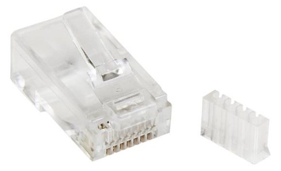 StarTech.com Cat 6 RJ45 Modular Plug for Solid Wire - 50 Pack (CRJ45C6SOL50)