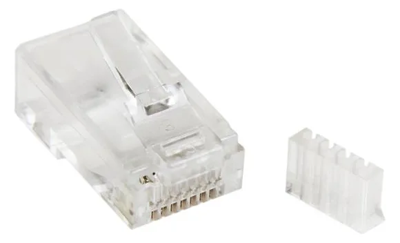 StarTech.com Cat 6 RJ45 Modular Plug for Solid Wire - 50 Pack (CRJ45C6SOL50), Ansicht 2