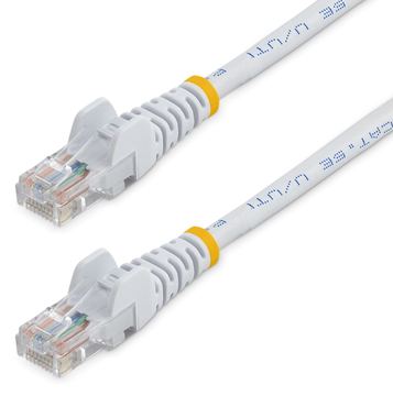 StarTech.com CAT5e Cable - 7 m White Ethernet Cable - Snagless - CAT5e Patch Cord - CAT5e UTP Cable von LumaTech