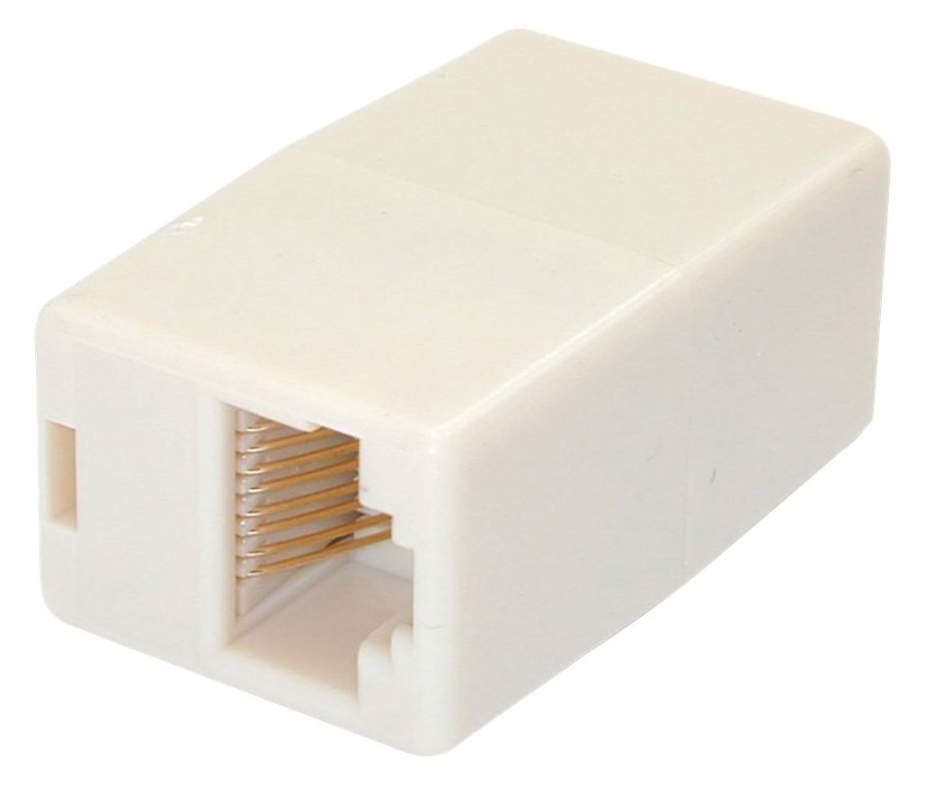 StarTech.com Cat5e RJ45 Netzwerkkabel Koppler / Verbinder - Patchkabel Modular Kupplung - Buchse / Buchse