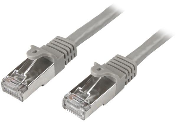 StarTech.com Cat6 geschirmtes (SFTP) Netzwerkkabel 3m - Snagless Gigabit Patchkabel - Grau - Patch-Kabel - RJ-45 (M)