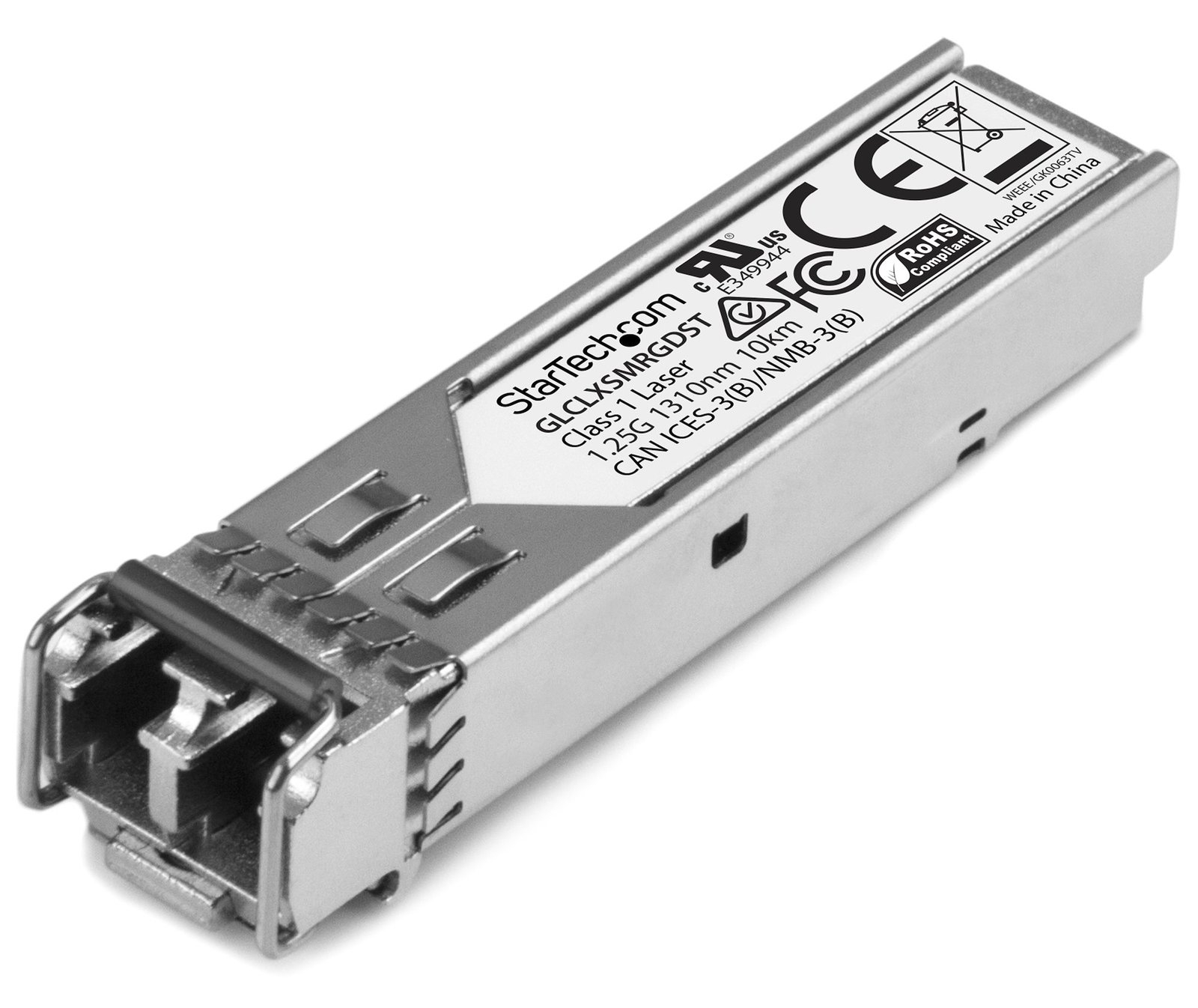 StarTech.com Cisco GLC-LX-SM-RGD kompatibel SFP - Gigabit Fiber 1000Base-LX SFP Transceiver Module