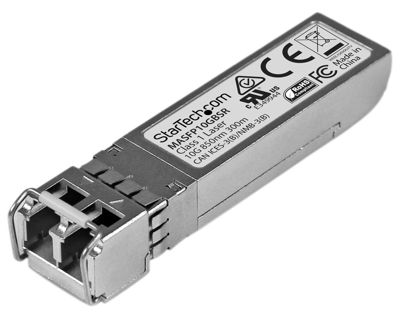 StarTech.com Cisco Meraki MA-SFP-10GB-SR kompatibel SFP+ - 10 Gigabit Fiber 10GBase-SR SFP+ Transceiver Modul