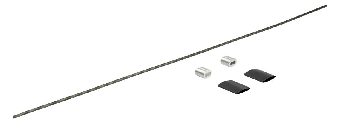 StarTech.com CONNLOCKPK5 Sicherheitskabel (5er Pack, Kabelschloss schützt vor Diebstahl, verstellbar, Schrumpfschlauch