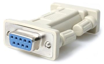 StarTech.com DB9 RS232 Serieller Nullmodem-Adapter – Buchse/Buchse - Nullmodemadapter - DB-9 (W) von LumaTech