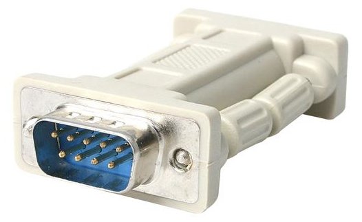 StarTech.com DB9 RS232 Serieller Nullmodem-Adapter - Stecker/Buchse - Nullmodemadapter - DB-9 (M)