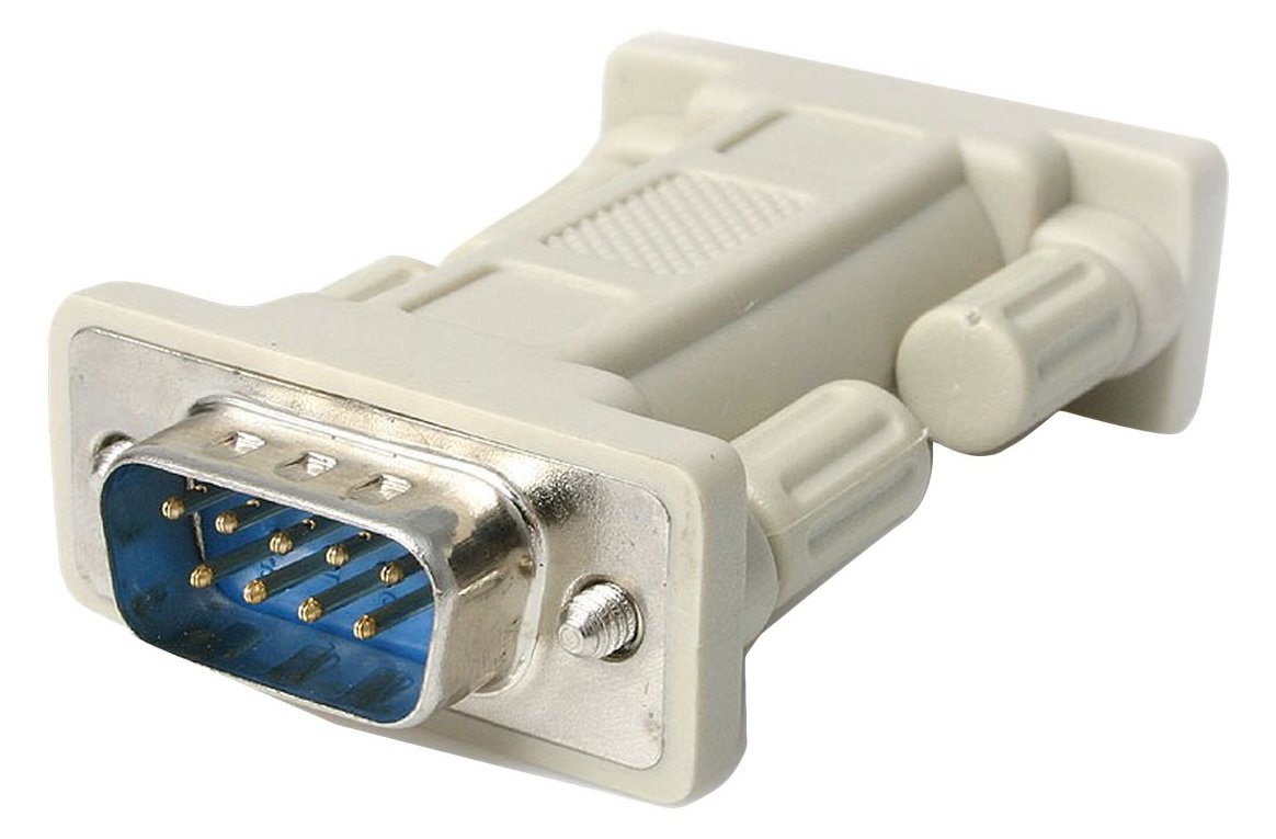 StarTech.com DB9 RS232 Serieller Nullmodem-Adapter – Stecker/Stecker - Nullmodemadapter - DB-9 (M)