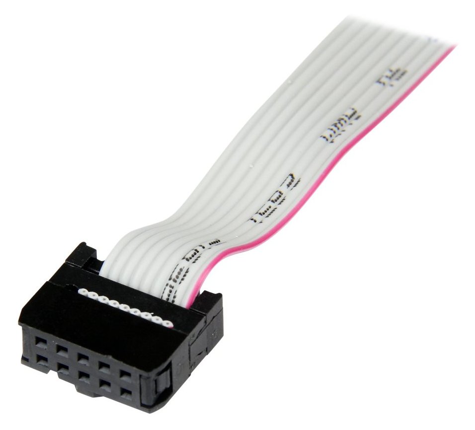 StarTech.com DB9 Slotblech Seriell Motherboard Header mit 9pol Stecker an 10-pin Buchse - Motherboard Header (Buchse)