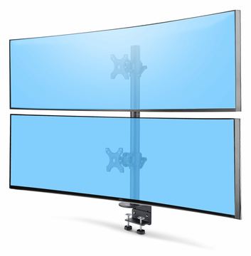 StarTech.com Desk Mount For 2x Vertically Stacked Monitors, Dual 49, TAA - Befestigungskit von LumaTech