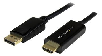 StarTech.com DisplayPort auf HDMI Kabel - 5m - DP zu HDMI Adapter mit Kabel - Ultra HD 4K 30Hz - St/St von LumaTech