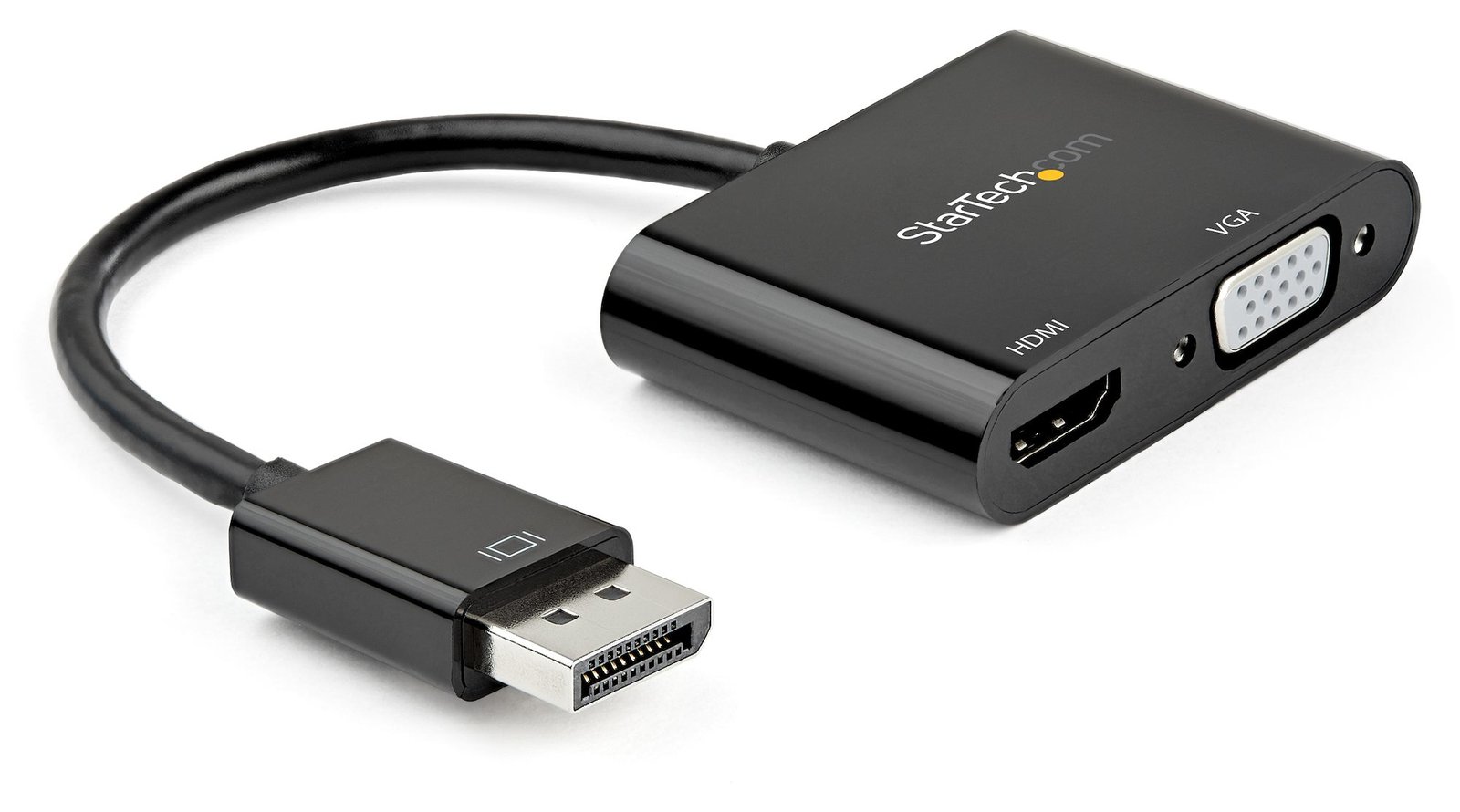 StarTech.com DisplayPort to HDMI VGA Adapter, DisplayPort 1.2 HBR2 to HDMI 2.0 (4K 60Hz)