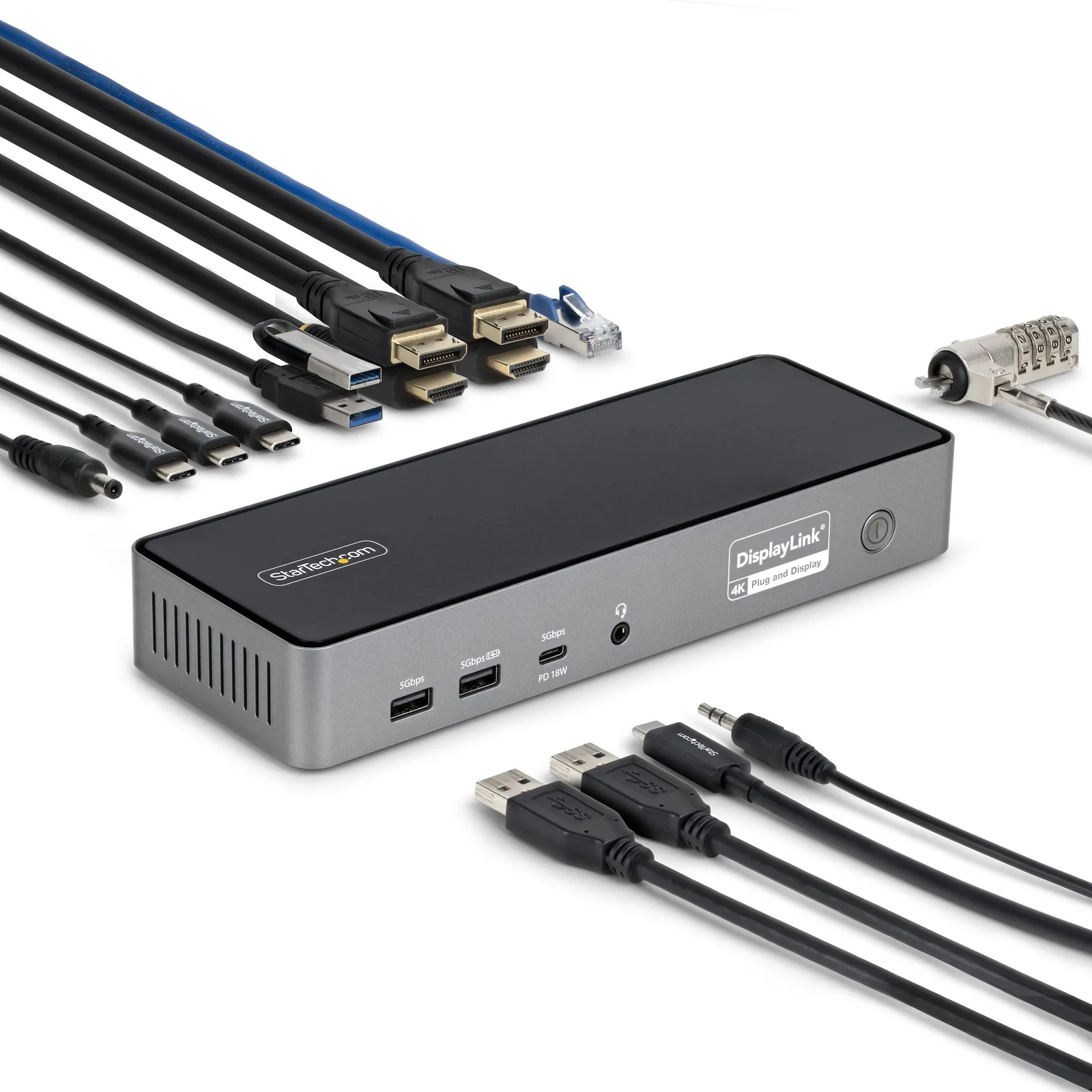 StarTech.com Dockingstation - für Laptop - USB-C, Ansicht 2