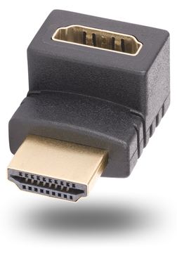 StarTech.com Down Angle HDMI 2.0 Adapter, 90-Degree HDMI Port Saver, M/F von LumaTech