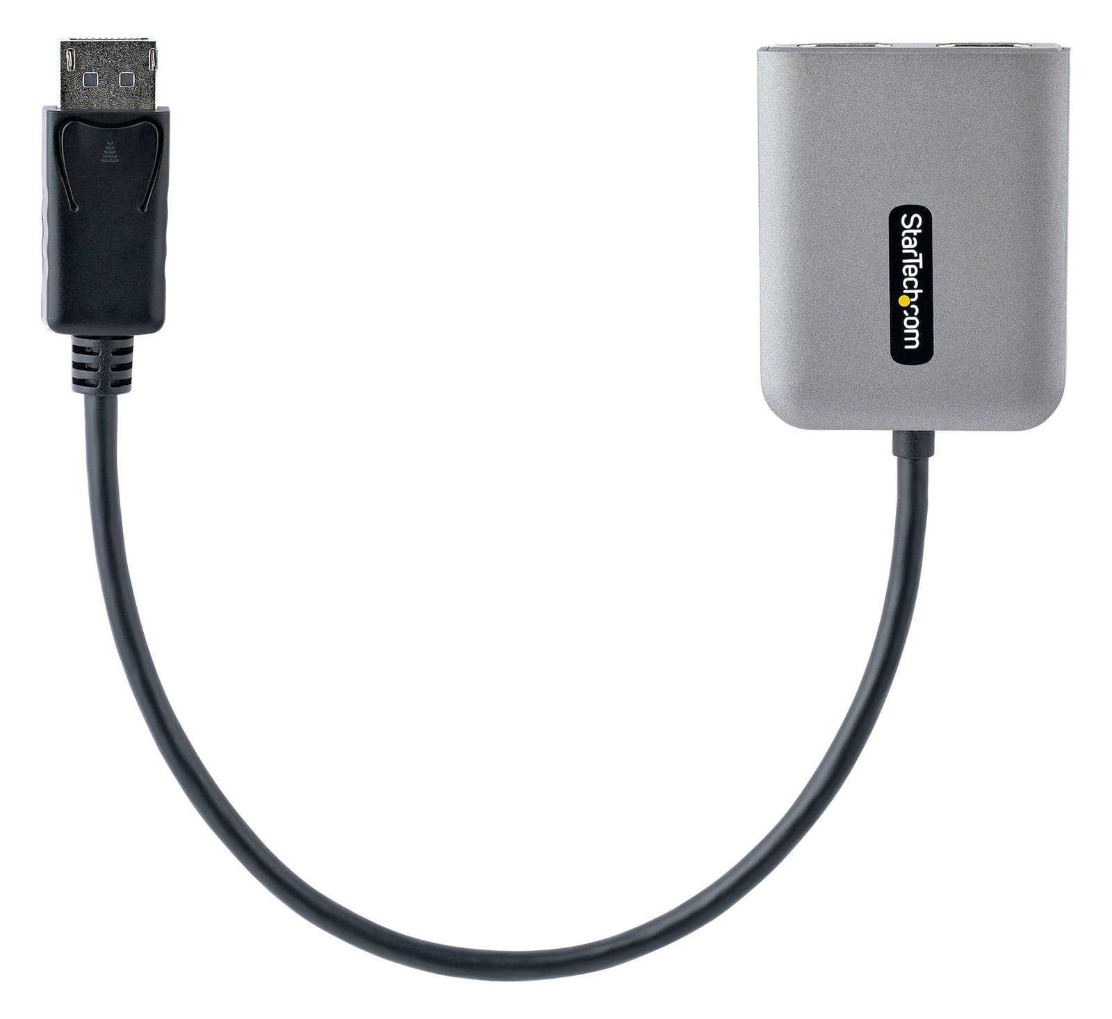 StarTech.com DP to Dual HDMI MST HUB, Dual HDMI 4K 60Hz, DisplayPort Multi Monitor Adapter with 1ft (30cm)