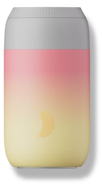 Chillys Bottles Chilly's C340S2DBRK - Einzelbild - 0,34 l - Grau - Pink - Gelb - Tasse - Kaffee - 1 Stück(e)