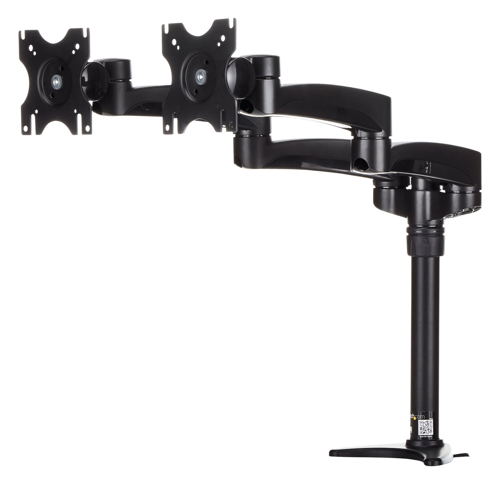 StarTech.com Dual Monitorhalterung mit verstellbaren Armen - Monitor Tischhalterung (12 bis 24)