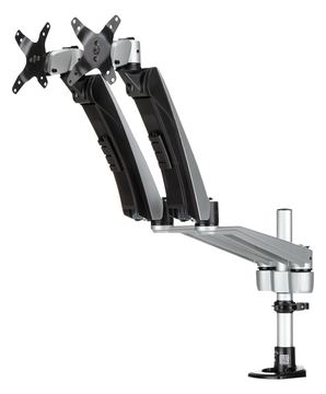 StarTech.com Dual-Monitorhalterung mit voll beweglichem Arm - Stapelbar von LumaTech