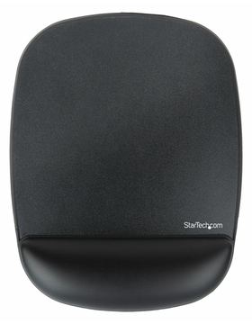 StarTech.com Ergonomisches Mauspad mit Gelkissen, 17x18x2cm, Gepolstertes Gel Mauspad für ergonomischer von LumaTech