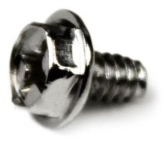 StarTech.com Ersatz PC-Montageschrauben 6-32x1/4 UNC - 50 Stück - Schrauben lang - Schrauben-Kit - Silber