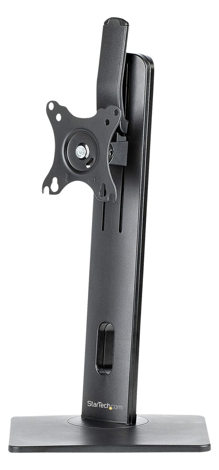 StarTech.com Free Standing Single Monitor Mount, Height Adjustable Monitor Stand, For VESA Mount Displays up to 32