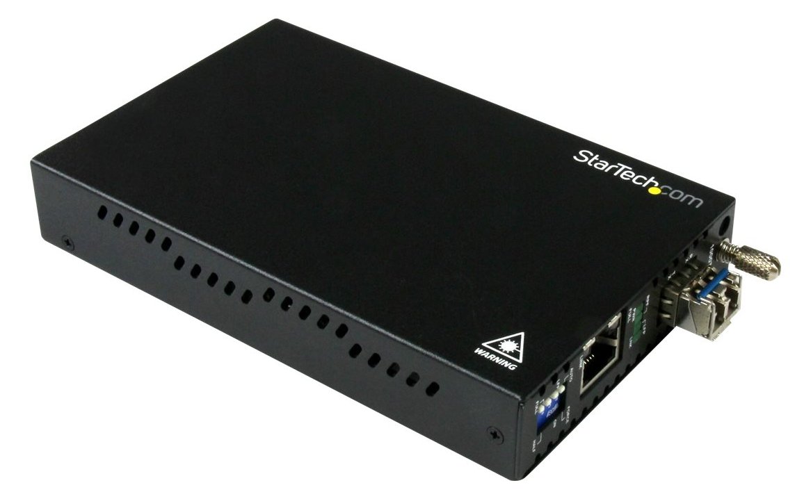 StarTech.com Gigabit Ethernet Kupfer auf LWL Medienkonverter